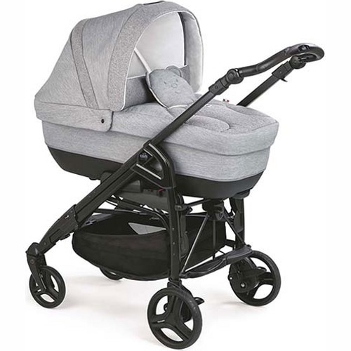 Детская коляска CAM Combi Family Romantic (3 в 1) ART845020-T812 (Серый меланж) 