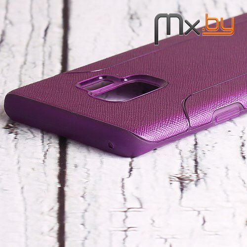 Чехол для Samsung Galaxy S9 накладка (бампер ) силиконовый Cherry Soft Design фиолетовый