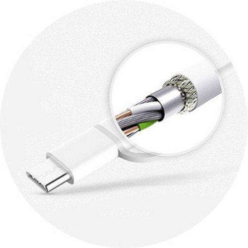 USB кабель Xiaomi 2 в 1 USB Type-C и microUSB, длина 30 см (Белый)