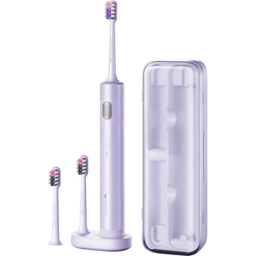 Сменные насадки для электрической зубной щетки Dr.Bei BY-V12, 3 шт (Розовый) 