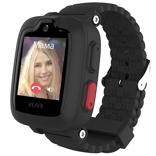 Детские умные часы Elari KidPhone 3G (Черный)