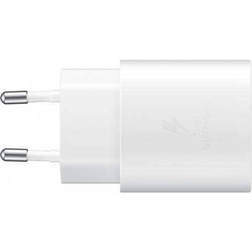 Зарядное устройство Samsung EP-TA800XWEGRU + USB Type-C кабель (Белый)
