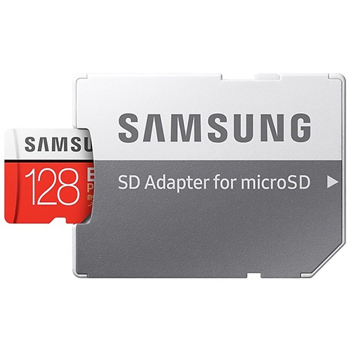 Карта памяти Samsung Evo Plus (2020) microSDXC 128Gb Class 10 UHS-1 Grade 3+ SD адаптер (MB-MC128HA/APC) 