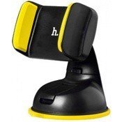 Автодержатель Hoco CA5 универсальный черно-желтый - фото
