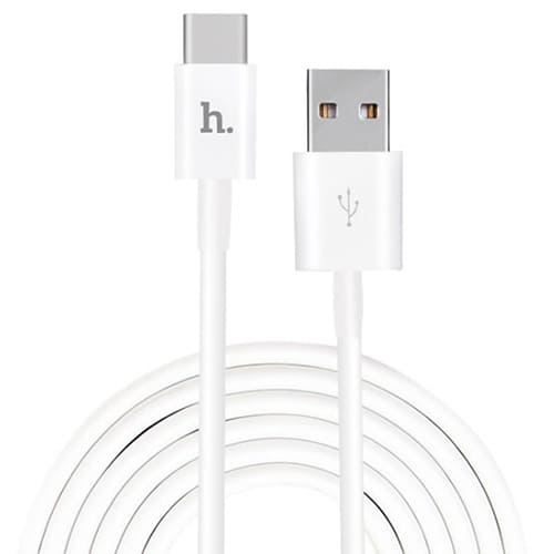 USB кабель Hoco X1 Type-C, длина 1 метр (Белый)
