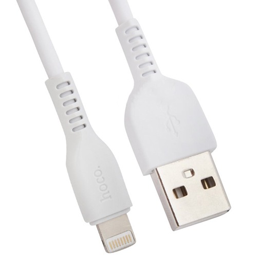 USB кабель Hoco X13 Easy Charge Lightning, длина 1,0 метр (Белый)