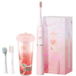 Электрическая зубная щетка Soocas Sonic Electric Toothbrush V2 (Розовый) - фото