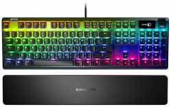 Игровая клавиатура SteelSeries Apex Pro US (Черный) - фото