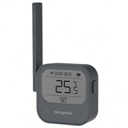 Датчик температуры и влажности Xiaomi Qingping Commercial Thermometer And Hygrometer (Серый) - фото