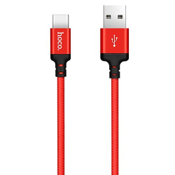 USB кабель Hoco X14 Times Speed Type-C, длина 1 метр (Красный) - фото