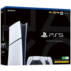 Игровая приставка Sony PlayStation 5 Slim Digital Edition 2 геймпада (без дисковода) - фото