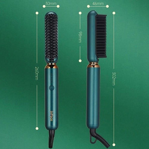 Электрическая расчёска Inface Ion Hairbrush (ZH10D) (Зеленый) 