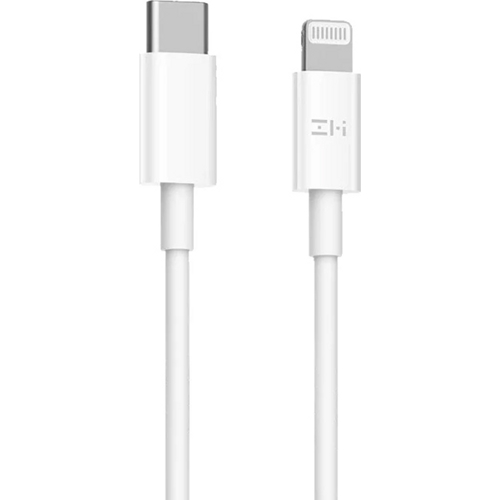 USB кабель ZMI Type-C+ Lighting для зарядки и синхронизации, длина 1,0 метр (Белый)