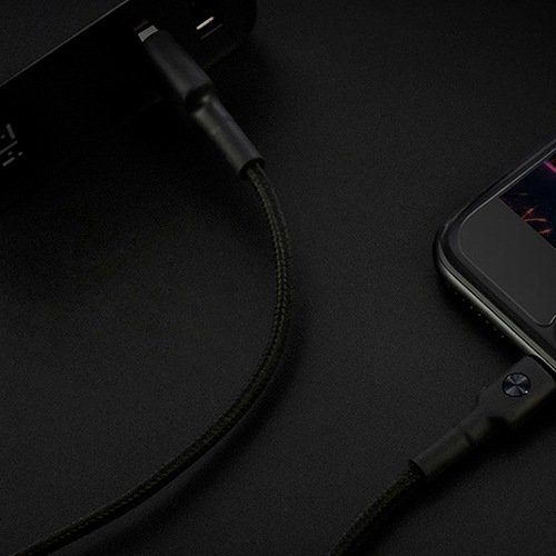 USB кабель Xiaomi ZMI MFi Lightning длина 2,0 метра AL833 (Черный)