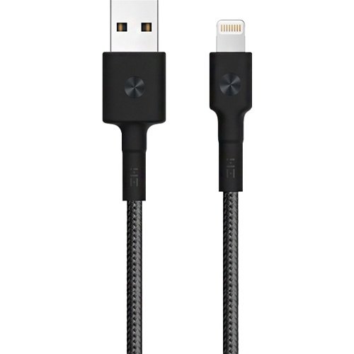 USB кабель Xiaomi ZMI MFi Lightning длина 1,0 метр (Черный)