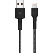 USB кабель ZMI MFi Lightning длина 30 см (Черный) - фото