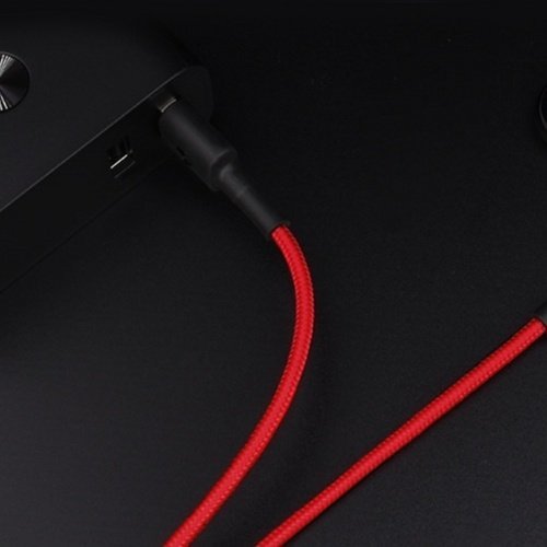 USB кабель ZMI MFi Lightning длина 30 см (Красный)