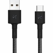 USB кабель ZMI Type-C длина 30 см (Черный) - фото