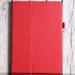Чехол для Lenovo 4 10 Plus кожаная книга красный  - фото
