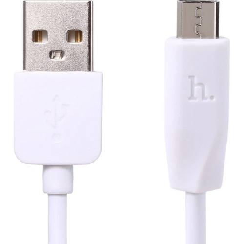USB кабель Hoco X1 Micro-USB, длина 2,0 метра (Белый)
