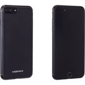 Чехол для Apple iPhone 7 и 8 накладка (бампер) Momax Metallic Case черный - фото