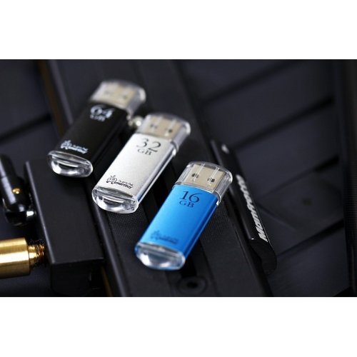 USB Флеш 16GB Smartbuy V-Cut (синий)