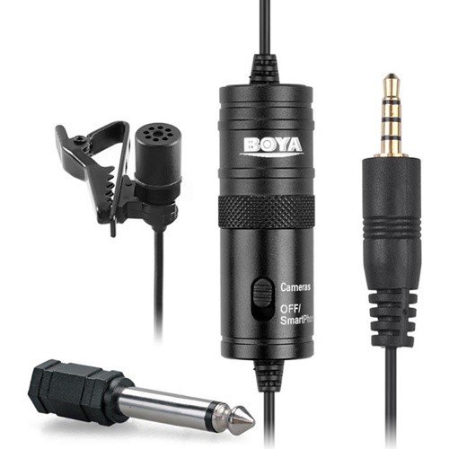 Микрофон петличка Boya BY-M1, Jack 3.5 мм Микрофон петличка Boya BY-M1, Jack 3.5 мм