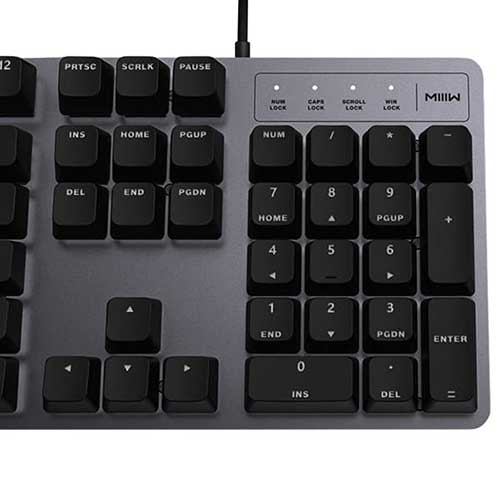 Комплект клавиатура и мышь MIIW Gaming MWGM01 (Черный)