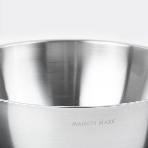 Набор мисок Maison Maxx Stainless Steel Cooking Basin 4 шт.
