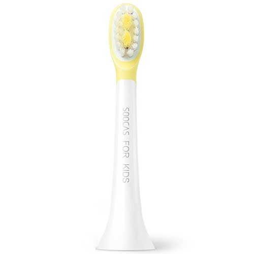 Сменная насадка для зубной щетки Soocas Сhildrens Electric ToothBrush C1, 2 шт. (Желтый)