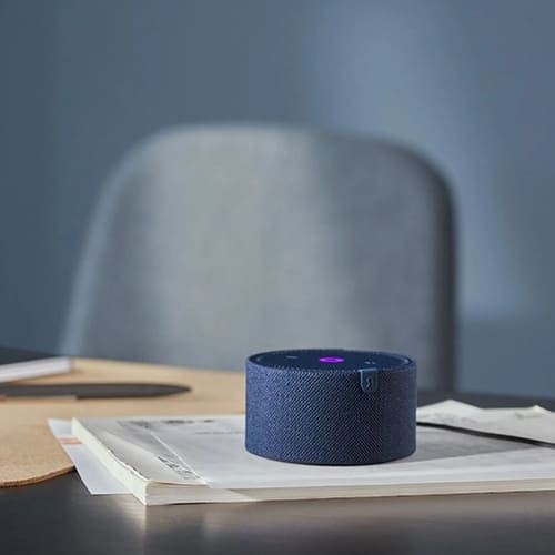 Умная колонка Новая Яндекс Станция Мини без часов YNDX-00021B (Синяя) Умная колонка Новая Яндекс Станция Мини без часов YNDX-00021B (Синяя)