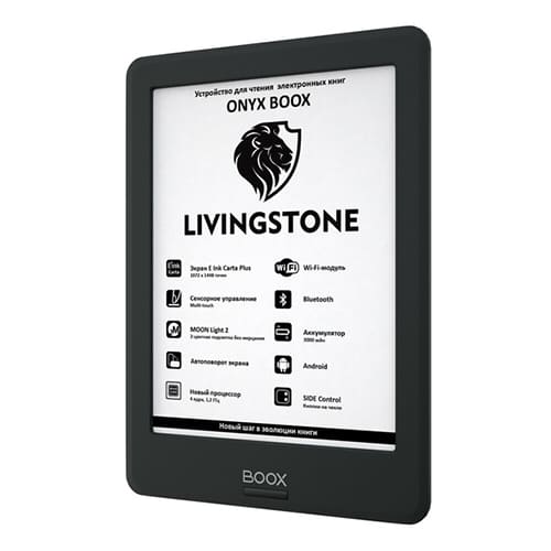 Электронная книга Onyx BOOX Livingstone Черный