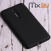 Чехол для Xiaomi Mi 9T накладка (бампер) Parel Silicon Case черный - фото
