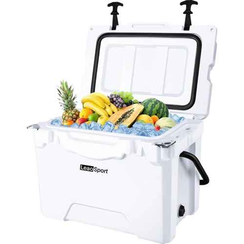 Переносной холодильник Leao Sport 25QT на 25 литров (Белый)