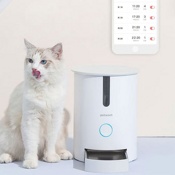 Автоматическая кормушка для животных Xiaomi Petwant F3-Wifi (Белый) - фото