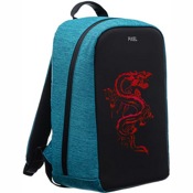 Рюкзак с LED-дисплеем Pixel Bag Max V 2.0 Indigo (Голубой) - фото
