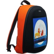 Рюкзак с LED-дисплеем Pixel Bag One V 2.0 Orange (Оранжевый) - фото