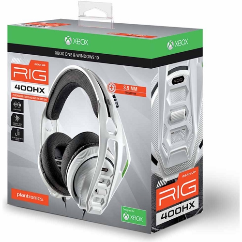 ᐅ Купить Игровая стереогарнитура Plantronics RIG 400HX для Xbox One (Белый)  📱 цены в Минске в интернет-магазине