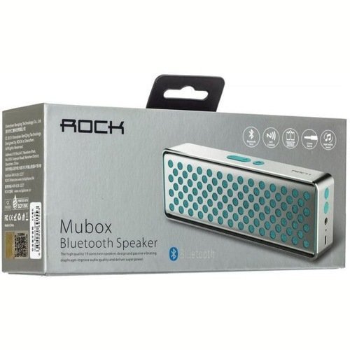 Портативная колонка Rock Mubox Bluetooth Speaker (Голубой)