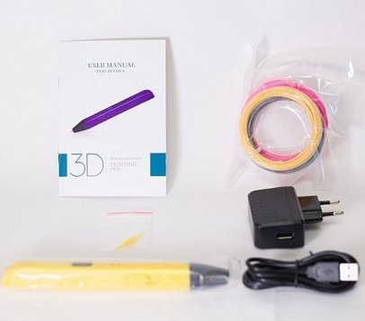 3D-ручка Dewang RP600A Slim (желтая)