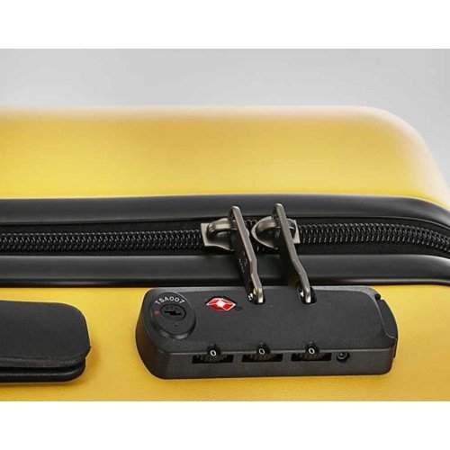 Чемодан RunMi 90 Fun Seven Bar Business Suitcase 20 (Желтый)