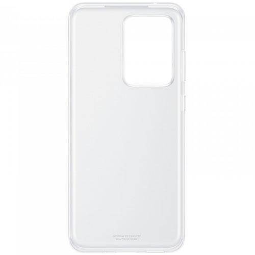 Чехол для Galaxy S20 Ultra накладка (бампер) Samsung Clear Cover прозрачный