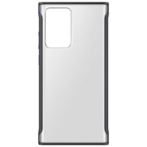 Чехол для Galaxy Note 20 Ultra накладка (бампер) Samsung Clear Protective Cover прозрачный/черный