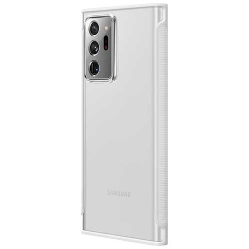 Чехол для Galaxy Note 20 Ultra накладка (бампер) Samsung Clear Protective Cover прозрачный/белый