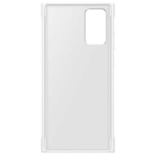 Чехол для Galaxy Note 20 накладка (бампер) Samsung Clear Protective Cover прозрачный/белый