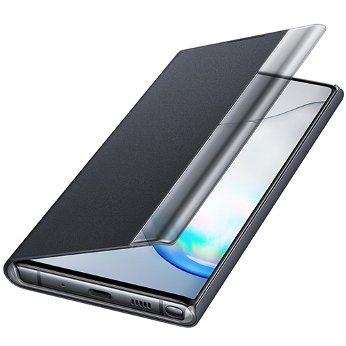 Чехол для Galaxy Note 10 книга Samsung Clear View Cover черный