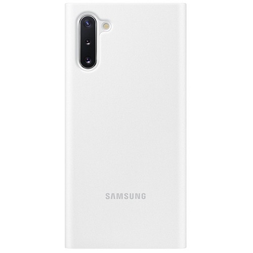 Чехол для Galaxy Note 10 книга Samsung Clear View Cover белый