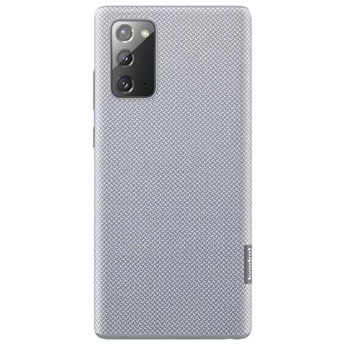 Чехол для Galaxy Note 20 накладка (бампер) Samsung Kvadrat Cover серый 