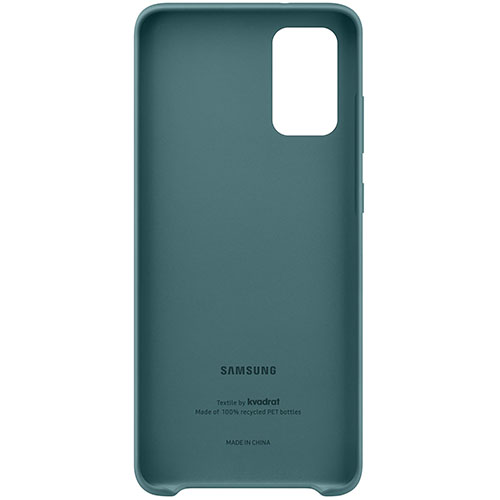 Чехол для Galaxy S20+ накладка (бампер) Samsung Kvadrat Cover зеленый 
