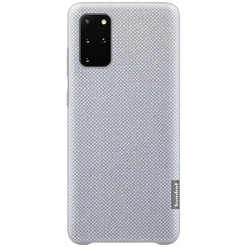 Чехол для Galaxy S20+ накладка (бампер) Samsung Kvadrat Cover серый 
